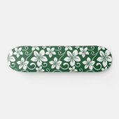 BLAUWE HAWAII (BOSGROENEN) PERSOONLIJK SKATEBOARD (Horizontaal)