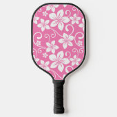 BLAUWE HAWAII (BUBBLEGUM PINK) PICKLEBALL PADDLE (Voorkant)