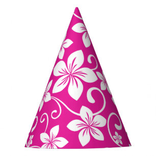 BLAUWE HAWAII (HEET ROZE) FEesthoed Feesthoedjes