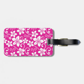 BLAUWE HAWAII (HOT PINK) BAGAGELABEL