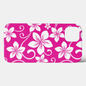 BLAUWE HAWAII (HOT PINK) Case-Mate iPhone CASE (Achterkant (horizontaal))