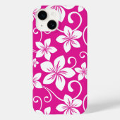BLAUWE HAWAII (HOT PINK) Case-Mate iPhone CASE (Achterkant)