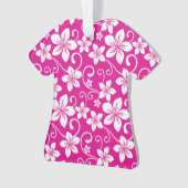 BLAUWE HAWAII (HOT PINK) ORNAMENT (voorkant)