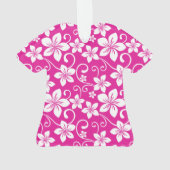 BLAUWE HAWAII (HOT PINK) ORNAMENT (achterkant)
