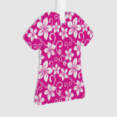 BLAUWE HAWAII (HOT PINK) ORNAMENT (voorkant)