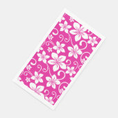 BLAUWE HAWAII (HOT PINK) SERVET (Hoek)