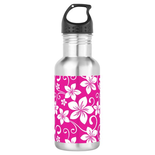 BLAUWE HAWAII (HOT PINK) WATERFLES  (Voorkant)