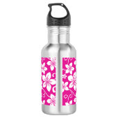 BLAUWE HAWAII (HOT PINK) WATERFLES  (Achterkant)
