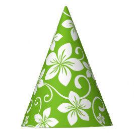 BLAUWE HAWAII (LIMOEN) FEESTHOEDJES