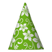 BLAUWE HAWAII (LIMOEN) FEESTHOEDJES (Rechts)