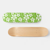 BLAUWE HAWAII (LIMOEN) PERSOONLIJK SKATEBOARD (Horizontaal)