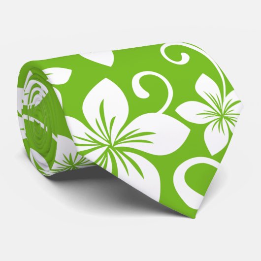 BLAUWE HAWAII (LIMOEN) STROPDAS (Opgerold)