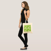 BLAUWE HAWAII (LIMOEN) TOTE BAG (Voorkant (model))