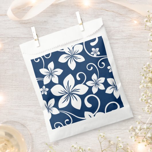 BLAUWE HAWAII (NAVY BLUE) BEDANKZAKJE (Geknipt)