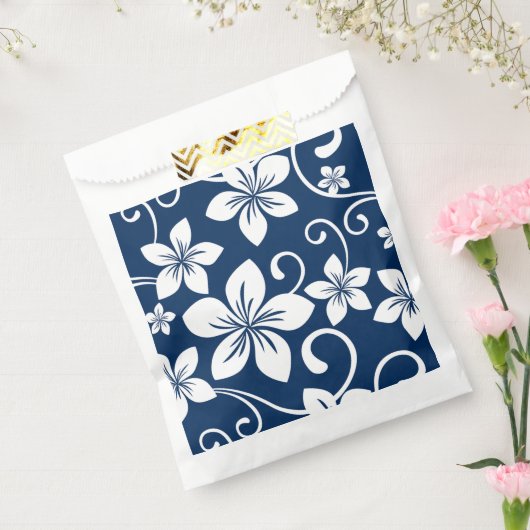 BLAUWE HAWAII (NAVY BLUE) BEDANKZAKJE (Gezegeld)