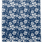 BLAUWE HAWAII (NAVY BLUE) DOUCHEGORDIJN (Voorkant)