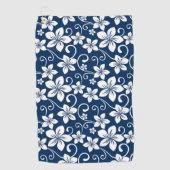 BLAUWE HAWAII (NAVY BLUE) GOLFHANDDOEK (Voorkant)