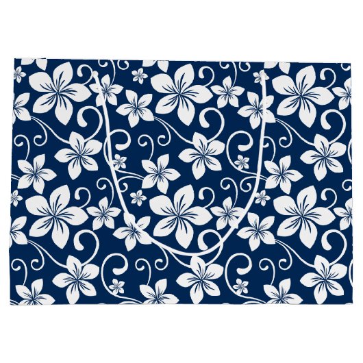 BLAUWE HAWAII (NAVY BLUE) GROOT CADEAUZAKJE (Achterkant)