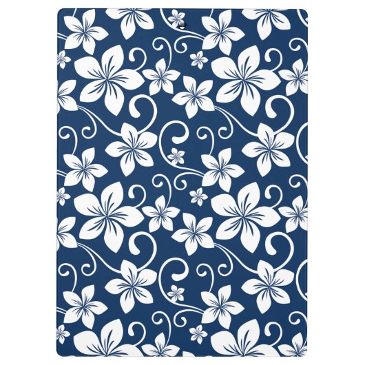 BLAUWE HAWAII (NAVY BLUE) KLEMBORD (Achterkant)