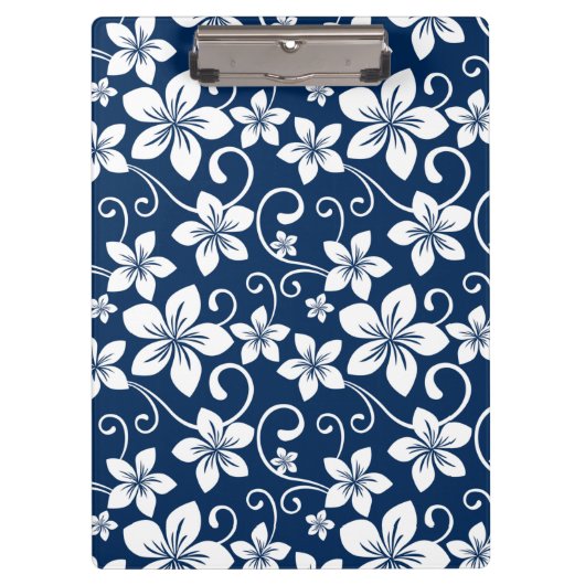BLAUWE HAWAII (NAVY BLUE) KLEMBORD (Voorkant)