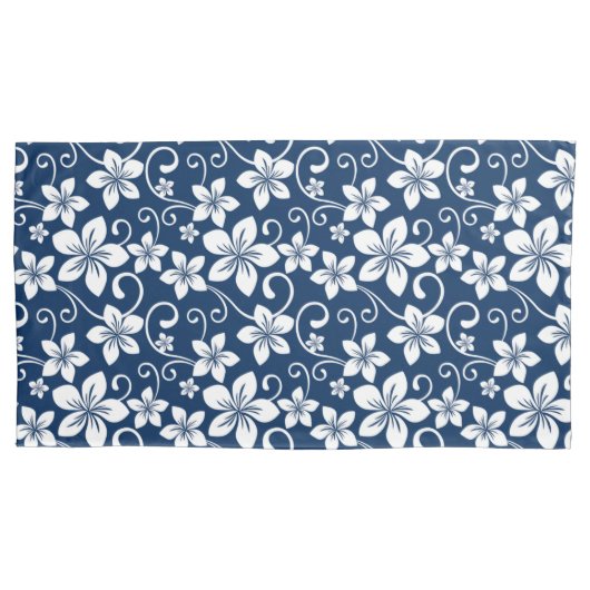 BLAUWE HAWAII (NAVY BLUE) KUSSENSLOOP (Voorkant-Links)