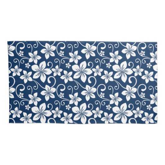 BLAUWE HAWAII (NAVY BLUE) KUSSENSLOOP (Achterkant-Rechts)