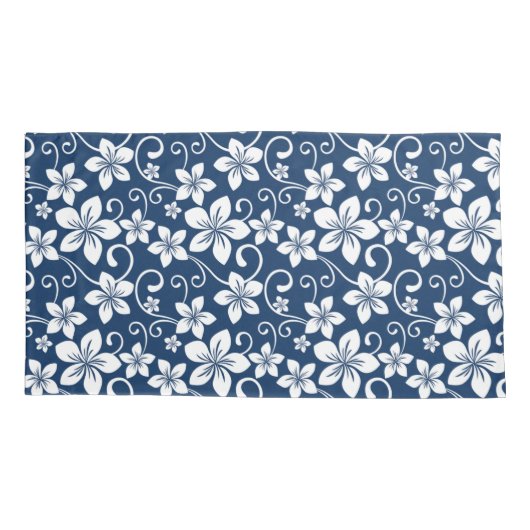 BLAUWE HAWAII (NAVY BLUE) KUSSENSLOOP (Achterkant-Links)