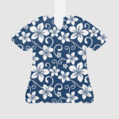 BLAUWE HAWAII (NAVY BLUE) ORNAMENT (voorkant)