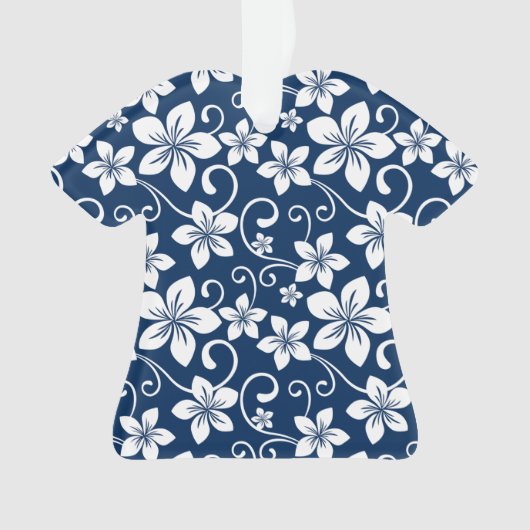 BLAUWE HAWAII (NAVY BLUE) ORNAMENT (voorkant)
