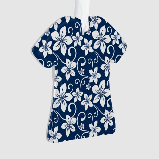BLAUWE HAWAII (NAVY BLUE) ORNAMENT (voorkant)