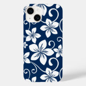 BLAUWE HAWAII (NAVY) Case-Mate iPhone CASE (Achterkant)