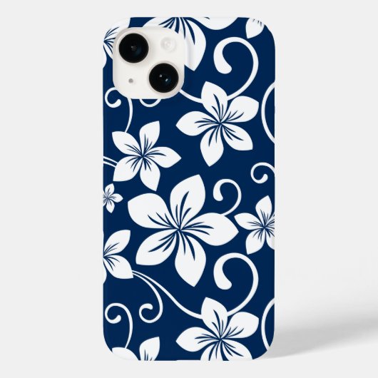 BLAUWE HAWAII (NAVY) Case-Mate iPhone CASE (Achterkant)