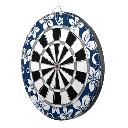BLAUWE HAWAII (NAVY) DARTBORD (Voorkant Rechts)