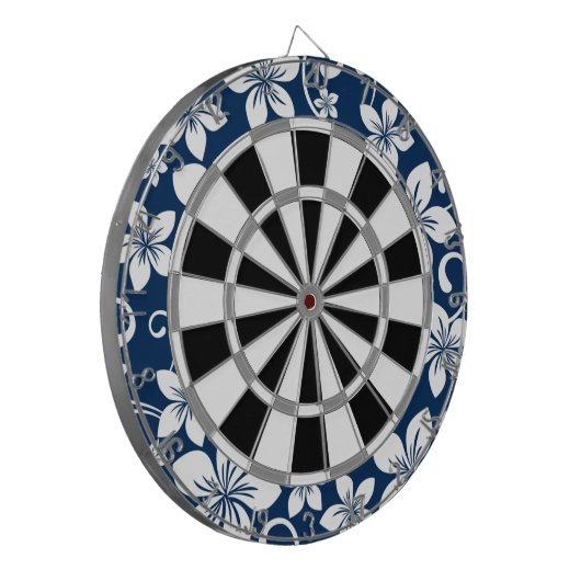 BLAUWE HAWAII (NAVY) DARTBORD (Voorkant Links)