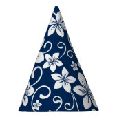 BLAUWE HAWAII (NAVY) FEESTHOEDJES (Rechts)