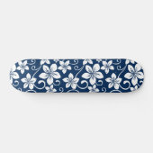 BLAUWE HAWAII (NAVY) PERSOONLIJK SKATEBOARD (Horizontaal)