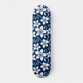 BLAUWE HAWAII (NAVY) PERSOONLIJK SKATEBOARD