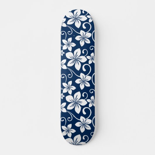 BLAUWE HAWAII (NAVY) PERSOONLIJK SKATEBOARD (Voorkant)