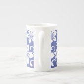 BLAUWE HAWAII (PERIWINKEL) BONCHINA MOK (Achterkant)