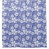 BLAUWE HAWAII (PERIWINKEL) DOUCHEGORDIJN (Voorkant)