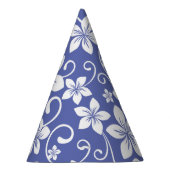 BLAUWE HAWAII (PERIWINKEL) FEESTHOEDJES (Rechts)