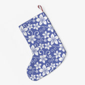 BLAUWE HAWAII (PERIWINKEL) KLEINE KERSTSOK (Achterkant (Hangend))