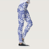 BLAUWE HAWAII (PERIWINKEL) LEGGINGS (Rechts)