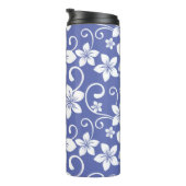 BLAUWE HAWAII (PERIWINKEL) THERMALE TUMBLER THERMOSBEKER (Geroteerd rechts)