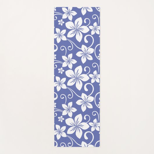 BLAUWE HAWAII (PERIWINKEL) YOGAMAT (Voorkant)