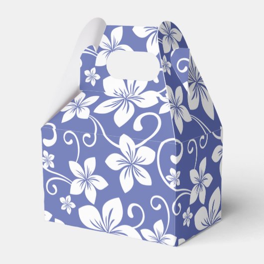 BLAUWE HAWAII (PERIWINKLE) Ventilator Bedankdoosjes (Voorkant Zijde)