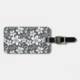 BLAUWE HAWAII (PEWTER) BAGAGELABEL