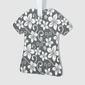 BLAUWE HAWAII (PEWTER) ORNAMENT (voorkant)