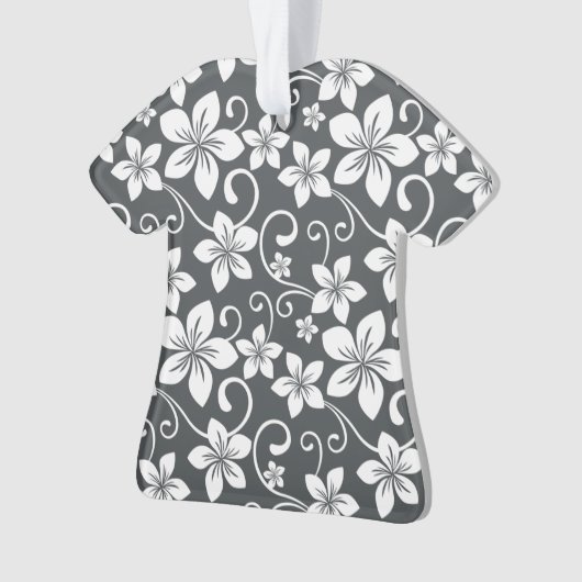 BLAUWE HAWAII (PEWTER) ORNAMENT (voorkant)