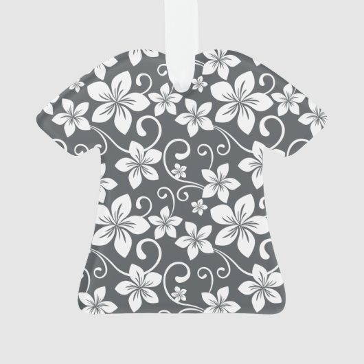 BLAUWE HAWAII (PEWTER) ORNAMENT (achterkant)